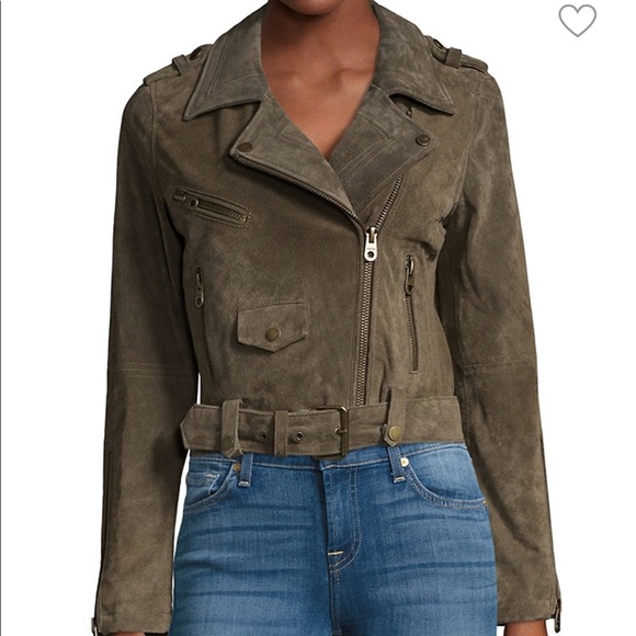 Vigoss Jackets & Blazers - Vigoss genuine Suede Moto Jacket XS